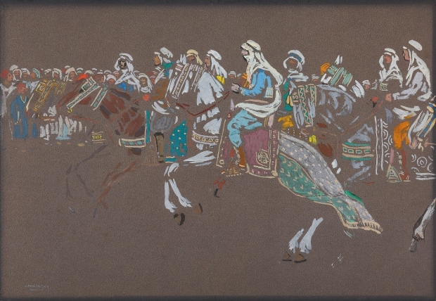 Arab Cavalry Kandinsky
