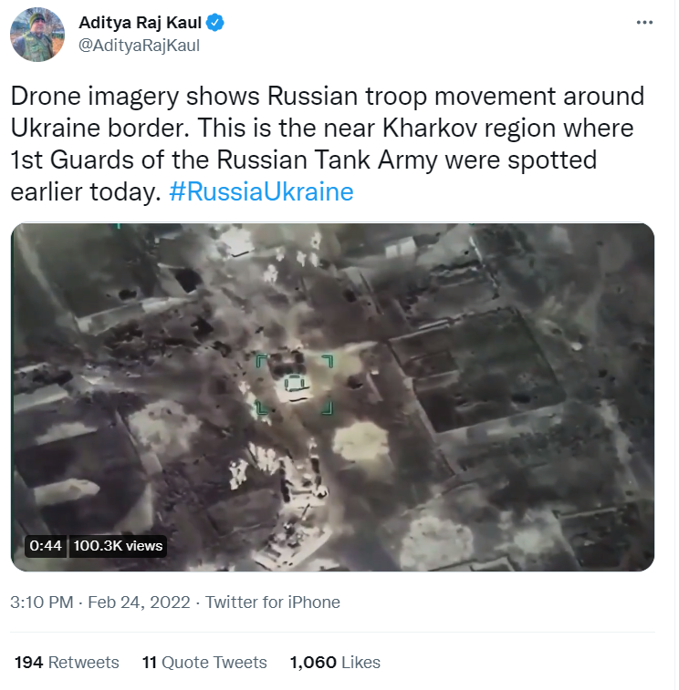 syria idlib strike ukraine fake tweet