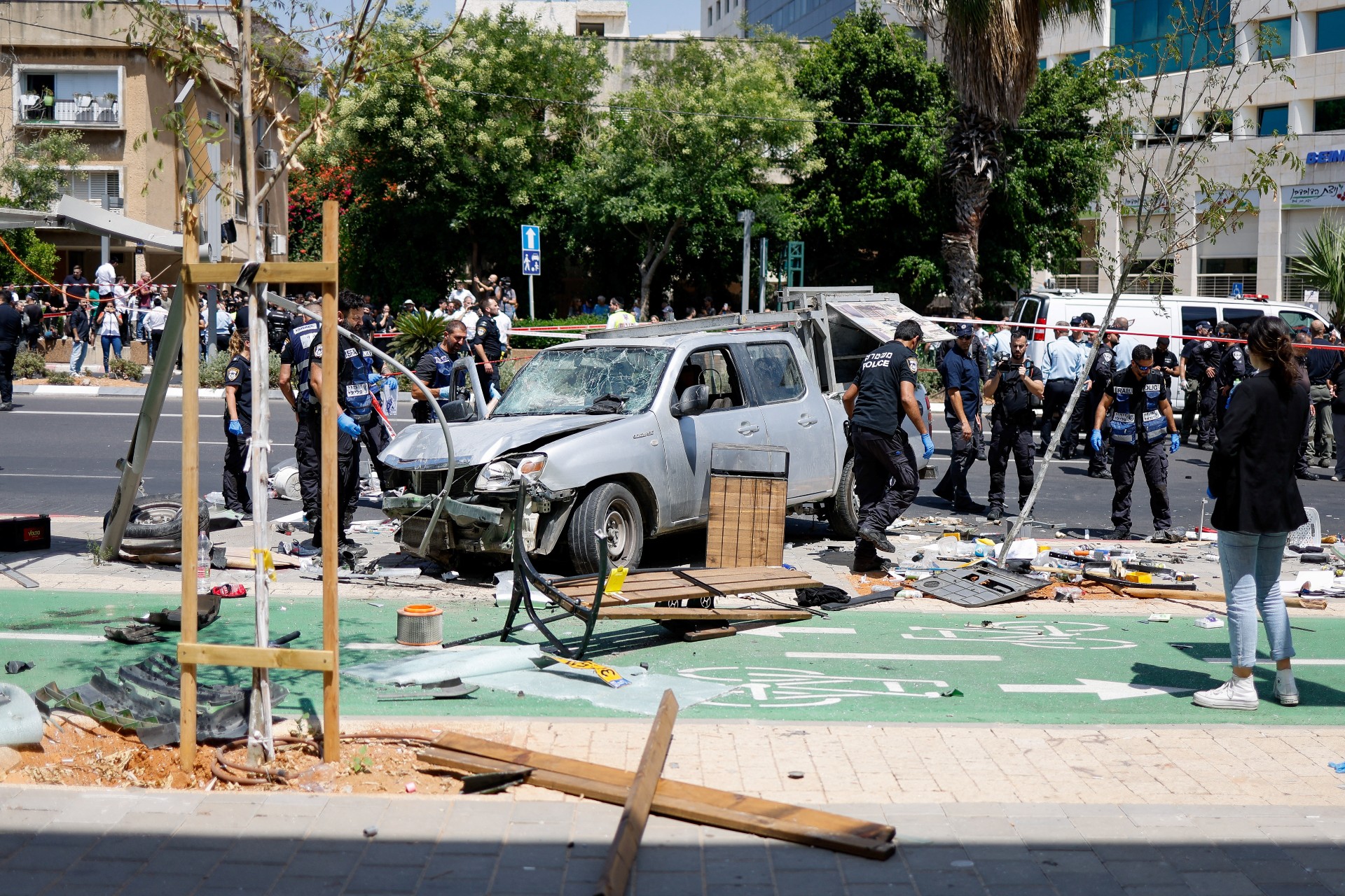 car ramming attack tel aviv