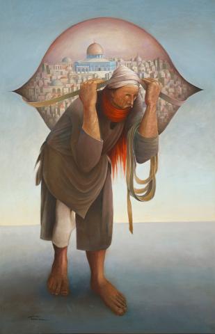 Jamal al-Mahamel de Suleiman Anis Mansour (Dallout Art Foundation)