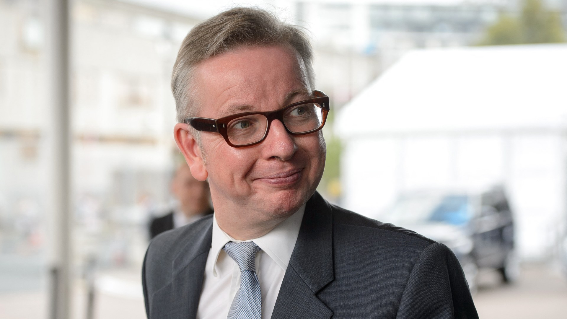 Michael Gove, pictured in Birmingham in September 2014 (AFP)