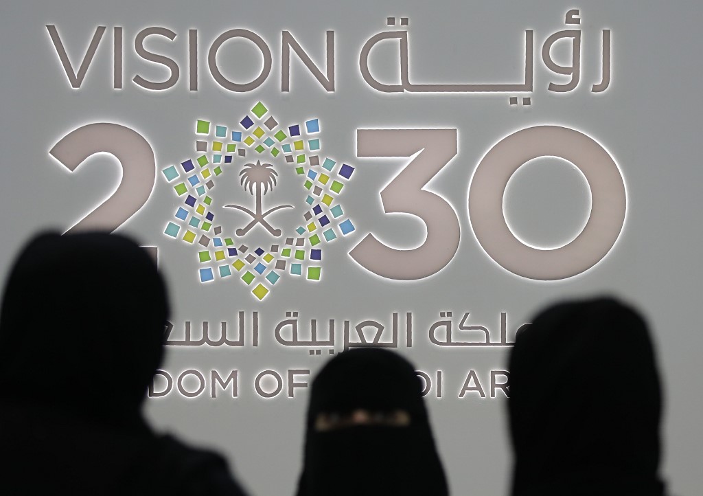 Bin Salman has aimed to counter criticism of his Vision 2030 reform agenda (AFP)